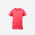 Orange Leather T-Shirt